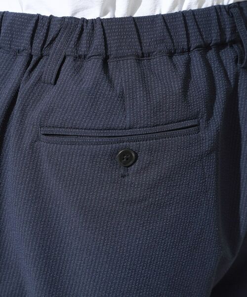 THE SHOP TK / ザ ショップ ティーケー パンツ | マイクロ シアサッカー イージーパンツ 洗濯機OK／セットアップ可 | 詳細16