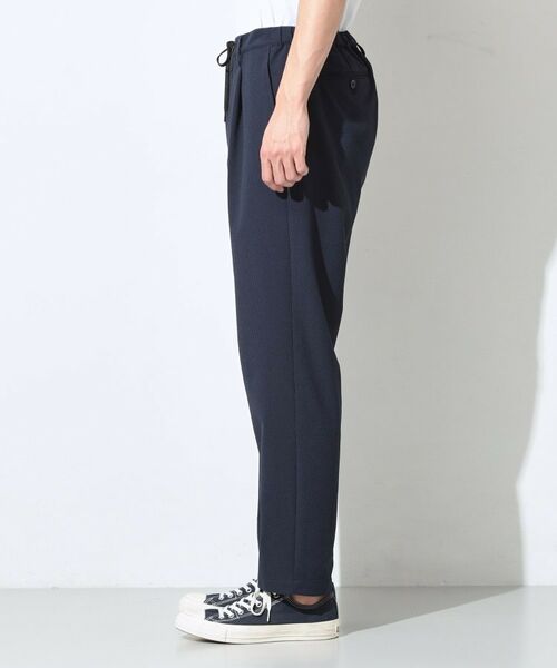 THE SHOP TK / ザ ショップ ティーケー パンツ | マイクロ シアサッカー イージーパンツ 洗濯機OK／セットアップ可 | 詳細6