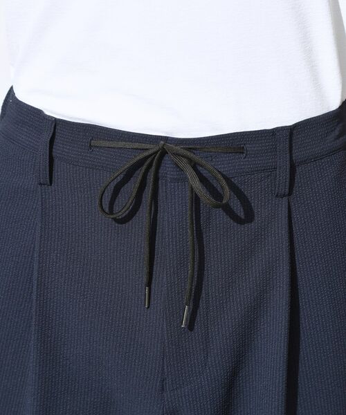 THE SHOP TK / ザ ショップ ティーケー パンツ | マイクロ シアサッカー イージーパンツ 洗濯機OK／セットアップ可 | 詳細8