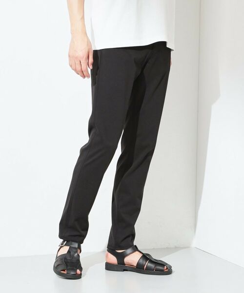 THE SHOP TK / ザ ショップ ティーケー パンツ | プレミアムスキニーパンツ COOL 360°ストレッチ／接触冷感／全4サイズ・4色展開（ブラック(019)）