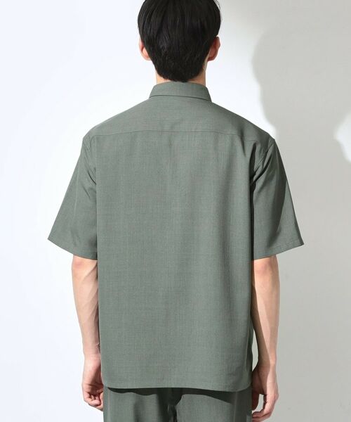 THE SHOP TK / ザ ショップ ティーケー シャツ・ブラウス | LITE TEX ダブルフラップ半袖シャツ セットアップ可 | 詳細19