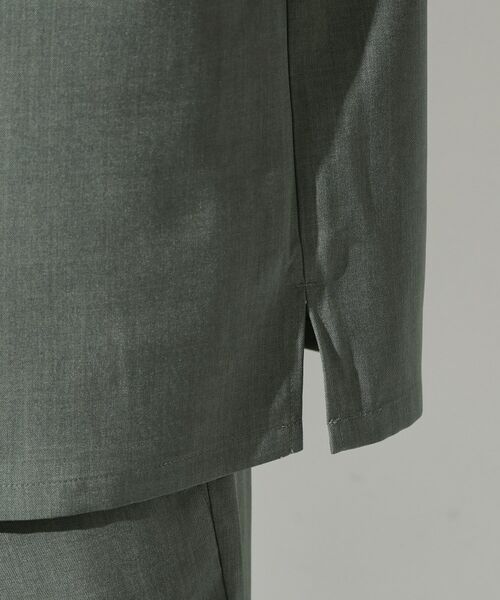 THE SHOP TK / ザ ショップ ティーケー シャツ・ブラウス | LITE TEX ダブルフラップ半袖シャツ セットアップ可 | 詳細23