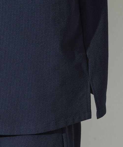 THE SHOP TK / ザ ショップ ティーケー シャツ・ブラウス | マイクロ シアサッカー 半袖シャツ 洗濯機OK／セットアップ可 | 詳細11