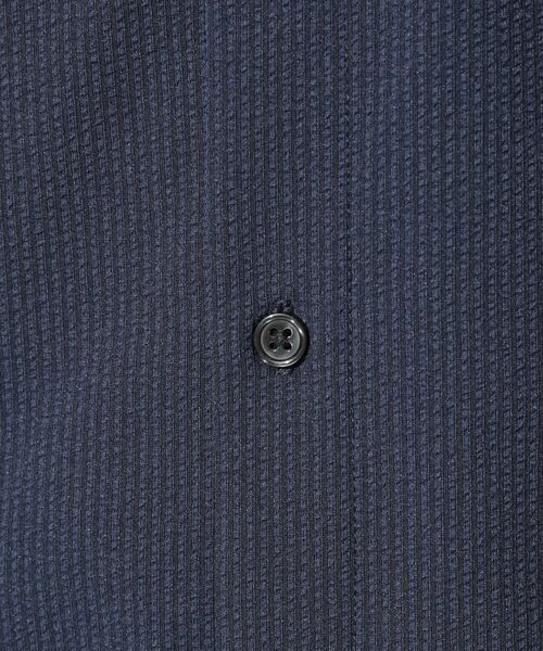 THE SHOP TK / ザ ショップ ティーケー シャツ・ブラウス | マイクロ シアサッカー 半袖シャツ 洗濯機OK／セットアップ可 | 詳細4