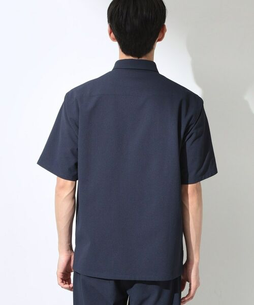 THE SHOP TK / ザ ショップ ティーケー シャツ・ブラウス | マイクロ シアサッカー 半袖シャツ 洗濯機OK／セットアップ可 | 詳細7