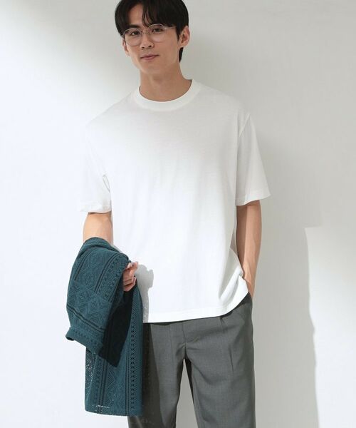 THE SHOP TK / ザ ショップ ティーケー シャツ・ブラウス | クラフトレース 半袖シャツ＋半袖Tシャツ セットアイテム | 詳細3