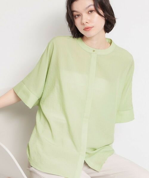 THE SHOP TK / ザ ショップ ティーケー シャツ・ブラウス | ドルマンブラウス（ミントグリーン(021)）