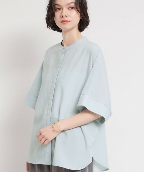 THE SHOP TK / ザ ショップ ティーケー シャツ・ブラウス | ドルマンブラウス（ブルー(091)）