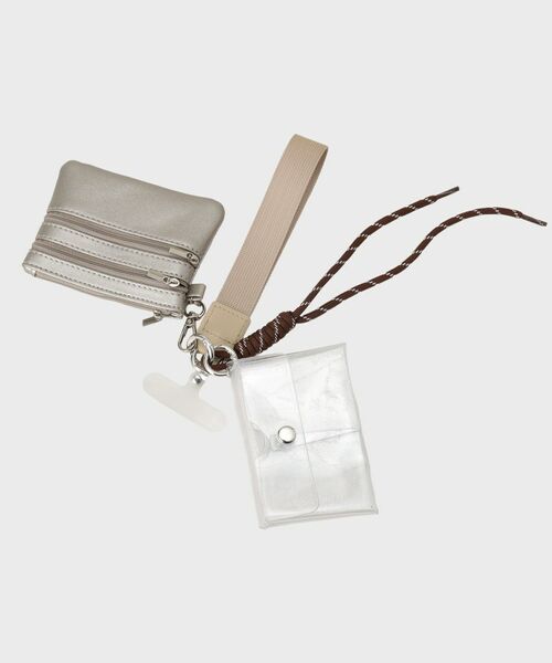THE SHOP TK / ザ ショップ ティーケー その他小物 | ポーチ付きストラップ（クリスタル/透明(000)）
