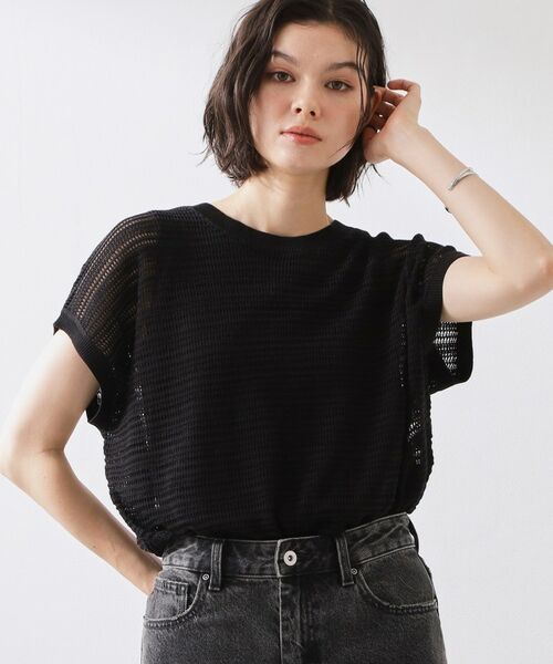 THE SHOP TK / ザ ショップ ティーケー その他トップス | メッシュニットタンクセット | 詳細1