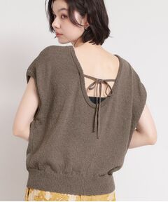 THE SHOP TK / ザ ショップ ティーケー ニット・セーター | ペーパーヤーン風ニット