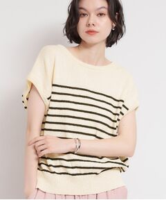 THE SHOP TK / ザ ショップ ティーケー ニット・セーター | ペーパーヤーン風ニット