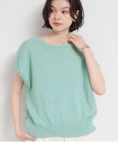 THE SHOP TK / ザ ショップ ティーケー ニット・セーター | ペーパーヤーン風ニット