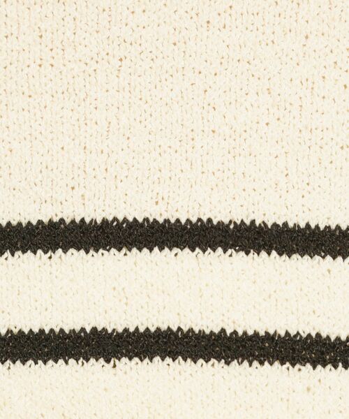 THE SHOP TK / ザ ショップ ティーケー ニット・セーター | ペーパーヤーン風ニット | 詳細12