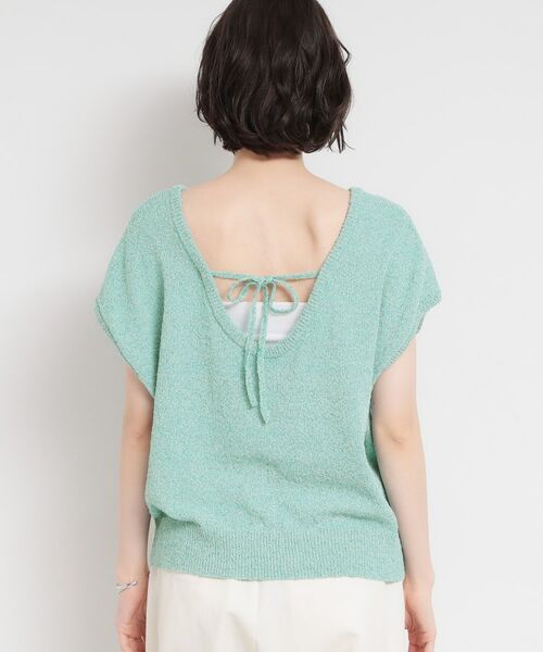 THE SHOP TK / ザ ショップ ティーケー ニット・セーター | ペーパーヤーン風ニット | 詳細15