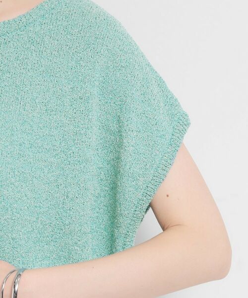 THE SHOP TK / ザ ショップ ティーケー ニット・セーター | ペーパーヤーン風ニット | 詳細18
