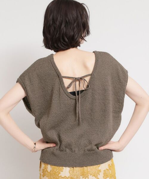 THE SHOP TK / ザ ショップ ティーケー ニット・セーター | ペーパーヤーン風ニット | 詳細2