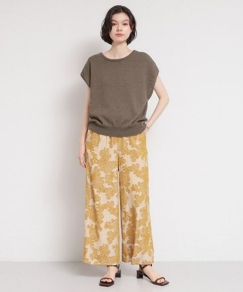 THE SHOP TK / ザ ショップ ティーケー ニット・セーター | ペーパーヤーン風ニット | 詳細3