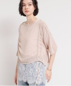 THE SHOP TK / ザ ショップ ティーケー ニット・セーター | ドロストメッシュニット