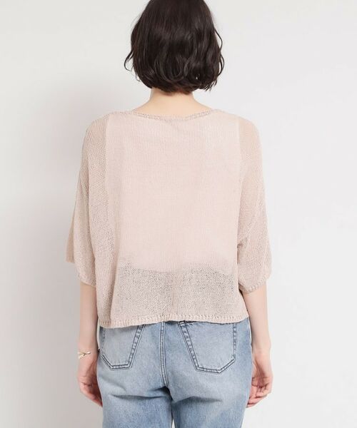 THE SHOP TK / ザ ショップ ティーケー ニット・セーター | ドロストメッシュニット | 詳細15