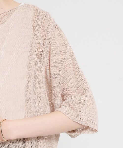 THE SHOP TK / ザ ショップ ティーケー ニット・セーター | ドロストメッシュニット | 詳細17