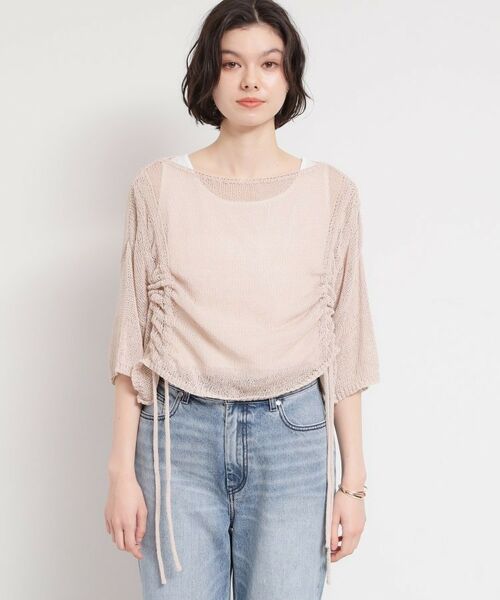 THE SHOP TK / ザ ショップ ティーケー ニット・セーター | ドロストメッシュニット | 詳細19