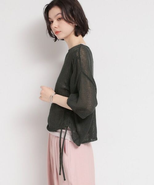 THE SHOP TK / ザ ショップ ティーケー ニット・セーター | ドロストメッシュニット | 詳細2