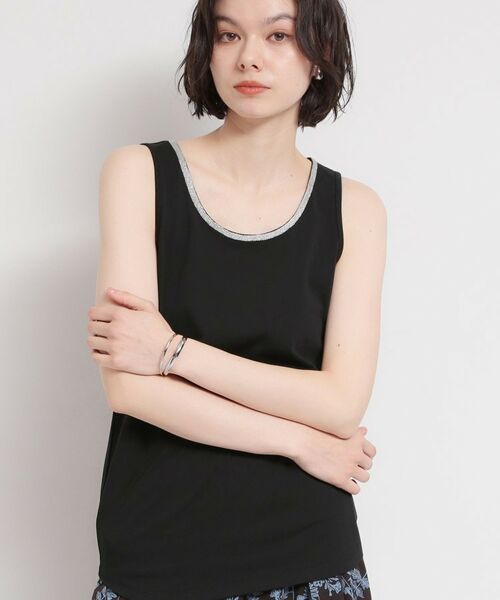 THE SHOP TK / ザ ショップ ティーケー キャミソール・チューブトップ | 【多機能】アビガイルタンクトップ（ブラック(019)）