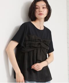 THE SHOP TK / ザ ショップ ティーケー カットソー | 【多機能】ビスチェ風切り替えTシャツ