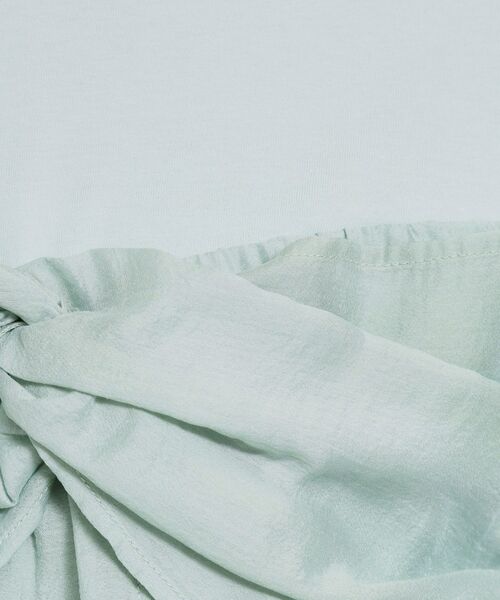 THE SHOP TK / ザ ショップ ティーケー Tシャツ | 【ひんやり／吸水速乾／UV】ビスチェ風切り替えTシャツ | 詳細15