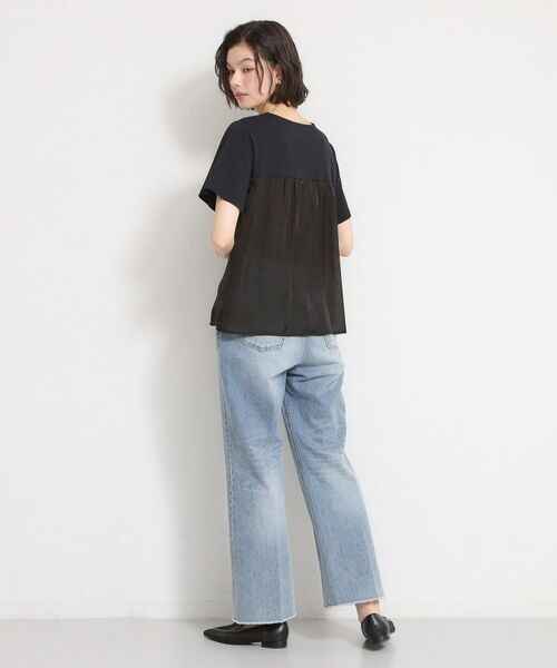 THE SHOP TK / ザ ショップ ティーケー カットソー | 【多機能】ビスチェ風切り替えTシャツ | 詳細3