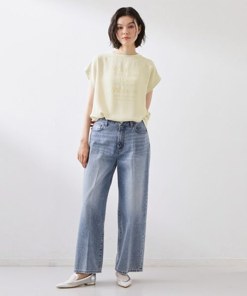 THE SHOP TK / ザ ショップ ティーケー Tシャツ | ポーラ布帛Tシャツ | 詳細15