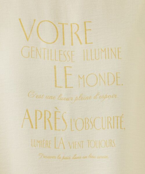 THE SHOP TK / ザ ショップ ティーケー Tシャツ | ポーラ布帛Tシャツ | 詳細16