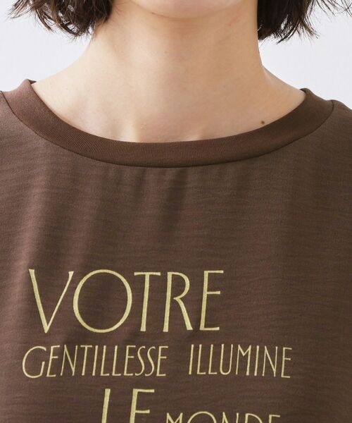 THE SHOP TK / ザ ショップ ティーケー Tシャツ | ポーラ布帛Tシャツ | 詳細20