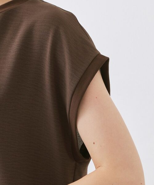 THE SHOP TK / ザ ショップ ティーケー Tシャツ | ポーラ布帛Tシャツ | 詳細21