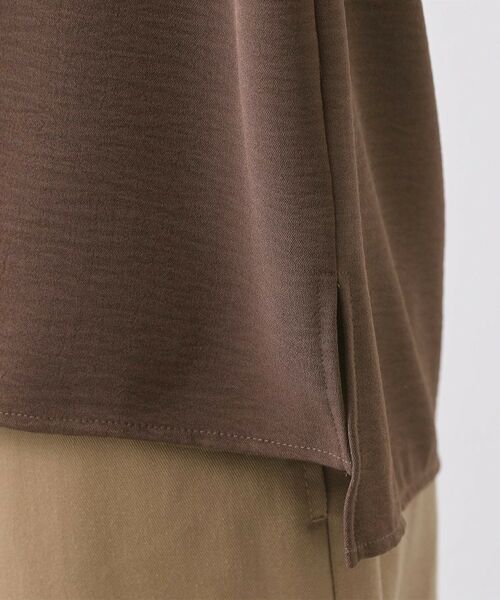 THE SHOP TK / ザ ショップ ティーケー Tシャツ | ポーラ布帛Tシャツ | 詳細22