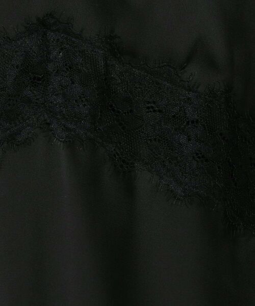 THE SHOP TK / ザ ショップ ティーケー キャミソール・チューブトップ | アシンメトリーサテンレースキャミ | 詳細15