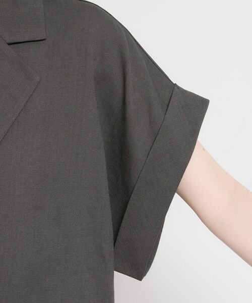 THE SHOP TK / ザ ショップ ティーケー テーラードジャケット | 麻調メッシュダブルブレストジャケット | 詳細9
