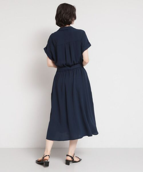 THE SHOP TK / ザ ショップ ティーケー ロング・マキシ丈ワンピース | 【多機能】Wポケットスキッパーワンピース | 詳細11