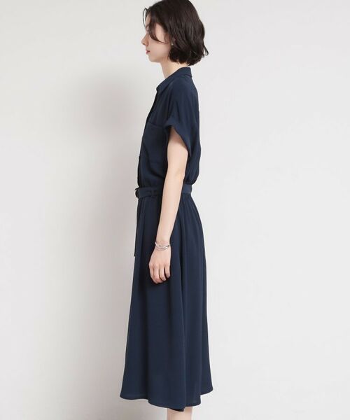 THE SHOP TK / ザ ショップ ティーケー ロング・マキシ丈ワンピース | 【多機能】Wポケットスキッパーワンピース | 詳細14