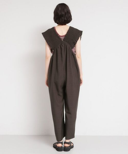 THE SHOP TK / ザ ショップ ティーケー サロペット・オールインワン | シャーリングサロペット | 詳細11