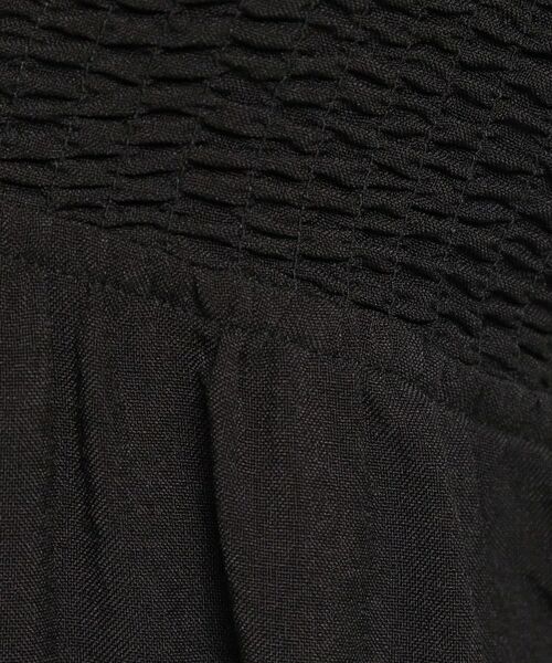 THE SHOP TK / ザ ショップ ティーケー サロペット・オールインワン | シャーリングサロペット | 詳細4