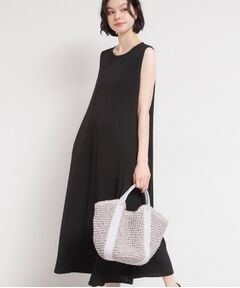 THE SHOP TK / ザ ショップ ティーケー ロング・マキシ丈ワンピース | 【多機能】ノースリーブフレアワンピース