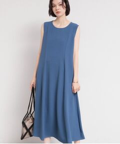 THE SHOP TK / ザ ショップ ティーケー ロング・マキシ丈ワンピース | 【多機能】ノースリーブフレアワンピース