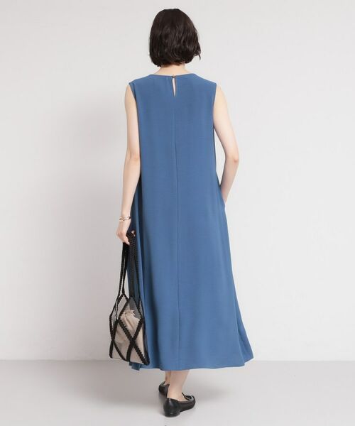 THE SHOP TK / ザ ショップ ティーケー ロング・マキシ丈ワンピース | 【多機能】ノースリーブフレアワンピース | 詳細11