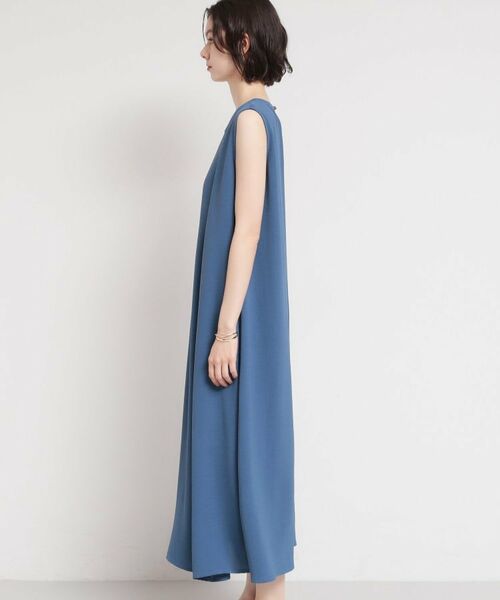 THE SHOP TK / ザ ショップ ティーケー ロング・マキシ丈ワンピース | 【多機能】ノースリーブフレアワンピース | 詳細14