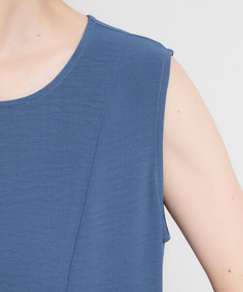 THE SHOP TK / ザ ショップ ティーケー ロング・マキシ丈ワンピース | 【多機能】ノースリーブフレアワンピース | 詳細18