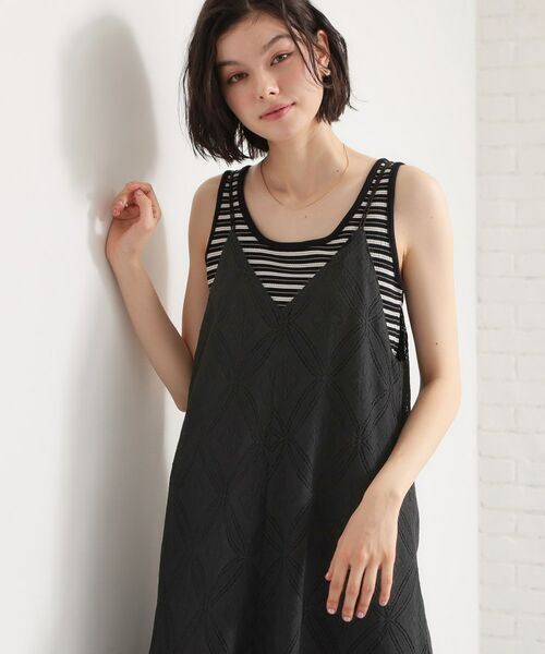 THE SHOP TK / ザ ショップ ティーケー ロング・マキシ丈ワンピース | レースキャミワンピース | 詳細1