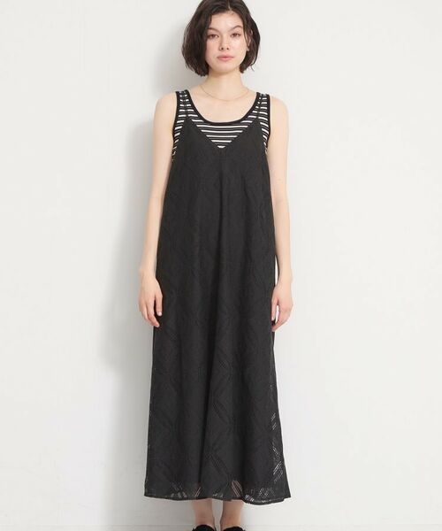 THE SHOP TK / ザ ショップ ティーケー ロング・マキシ丈ワンピース | レースキャミワンピース | 詳細5