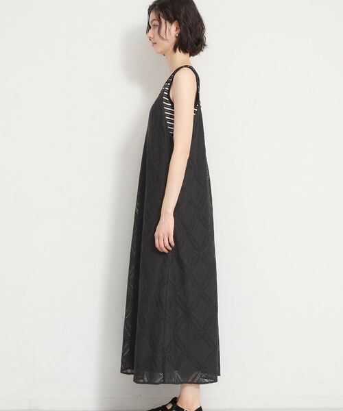 THE SHOP TK / ザ ショップ ティーケー ロング・マキシ丈ワンピース | レースキャミワンピース | 詳細6
